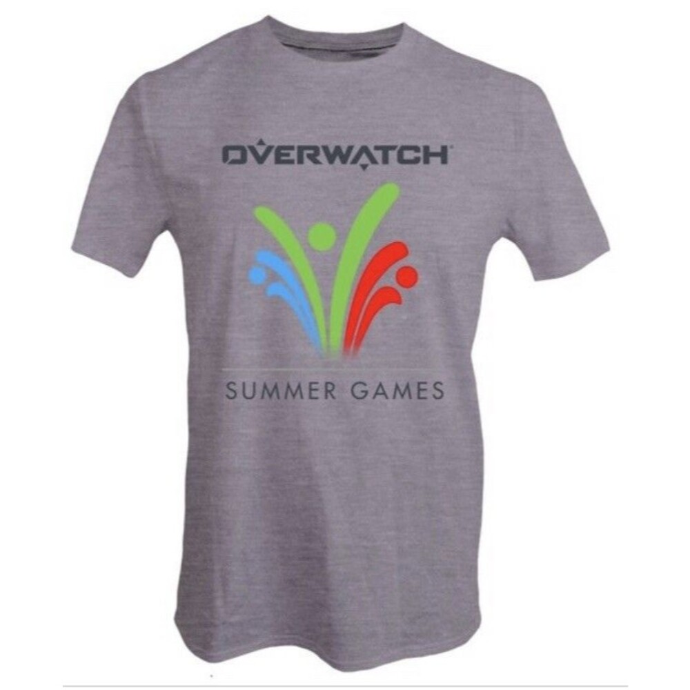 Overwatch "Summer Games" Men's  Licensed Adult Graphic T-Shirt Sz Medium